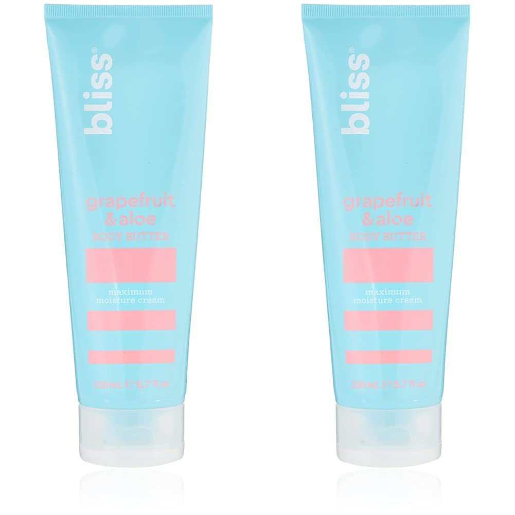 Bliss Grapefruit & Aloe Body Butter, Maximum Moisture
