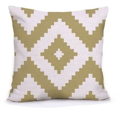 Lo + demoda Style whieig Kilim Cushion Cover - 100% Cotton, Multi-coloured, 45 x 45 x 0.2 cm