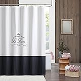 DS BATH Le Bain Shower Curtain,Polyester Fabric Shower Curtain,Printed Shower Curtains for Bathroom,