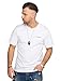 Produktbild JACK & JONES Herren T-Shirt Round Infinity O-Neck Shirt Kurzarmshirt (as3, Alpha, l, Regular, Regular, White)