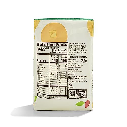 365 By Whole Foods Market, Organic Buttermilk Pancake & Waffle Mix, 32 Ounce #TOP1