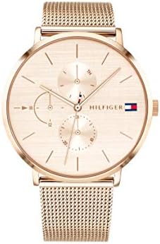 Tommy Hilfiger Damski 1781944 Zegarek na Rękę, Różowy, Ø 40 mm