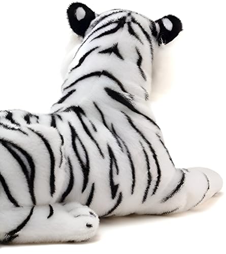 Image of Tickles Tiger Soft Stuffed Plush Animal Toy for Kids Boys & Girls Birthday Gifts (Color: White Size: 48 cm)