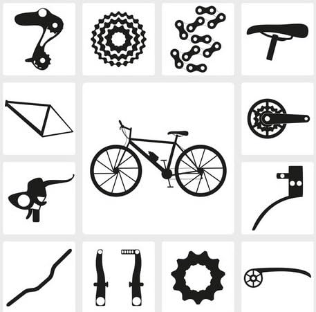 Bike accessories: batteries, controllers, motors, etc. (for aftermarket orders only)