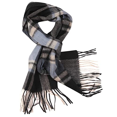 Temminc 100% Wool Scarves For Men Women, Warm Wool Blanket Scarf For Women, Pashmina Scarf For Women,Soft Irish Luxury Cozy Wool Fall Winter Scarf, Women Wool Cold Weather Scarf,Bufanda Lana Mujer #TOP5