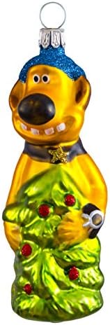 Shaun the Shew - Figura de cristal con árbol de Navidad de Turing...