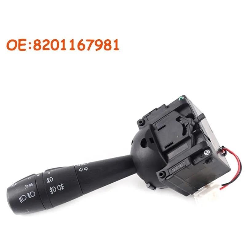 Interrupteur D'essuie-glace Compatible Renault Clio IV, Captur I, Trafic III - Équivalent 8201168013