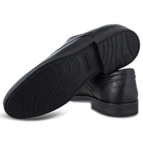 Sapato Social Ferracini Bonucci Masculino, Napa Plus Preto, 40