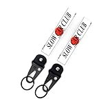 HKwroadrid Motorcycle Jdm Key Chain Tag,Jet Tag Keychain,Motorcycle Key Lanyard For Men （slow car club）