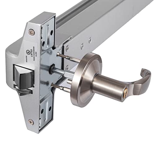 Vevor Push Bar Panic Exit Device, With Exterior Lever, Commercial Emergency Exit Bar Panic Exit Device For Wood Metal Door #TOP2