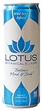 Lotus Botanical Elixir, Blue Lotus Elixir, Wild Berry Infused, 12 Fluid Ounce (Pack of 12)
