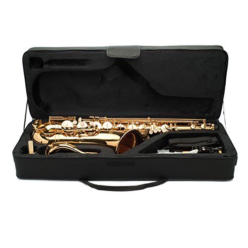 jean paul student tenor saxophone ts-400 - golden brass lacquered