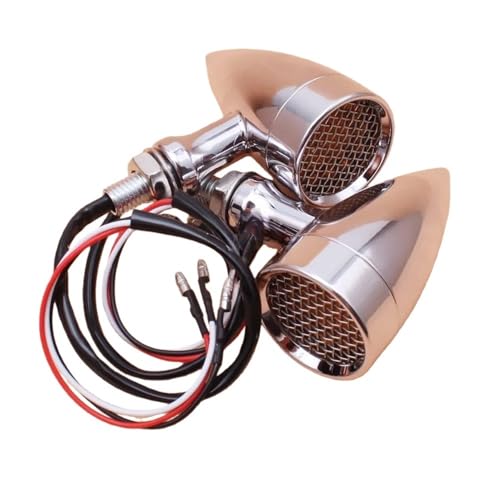 Freno luces trasero luz de freno intermitente 12V de aluminio para moto Chopper