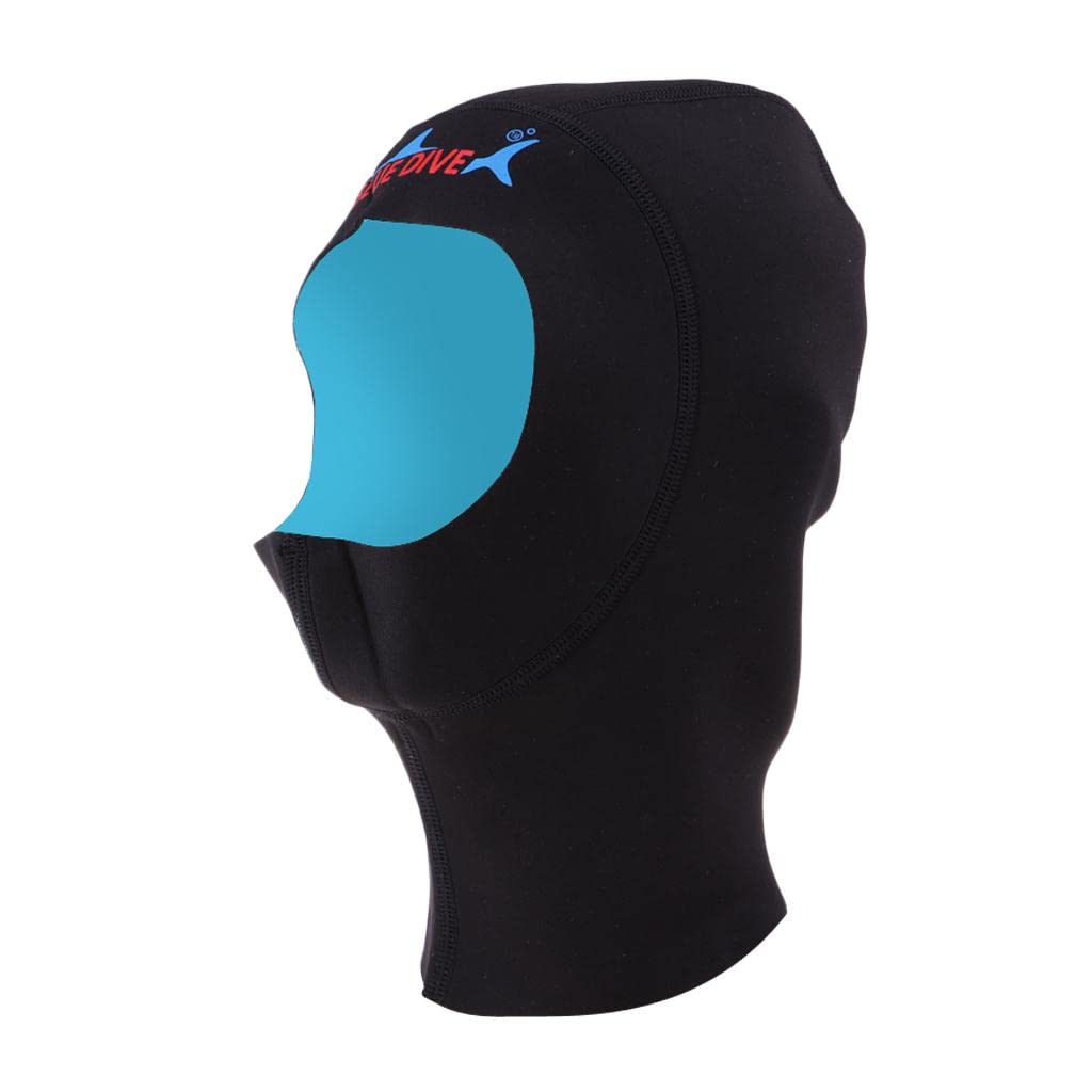 UJEAVETTE 1mm Neoprene Scuba Snorkeling Wetsuit Hood Cap Surf Divers Diving Hood M-picture-34