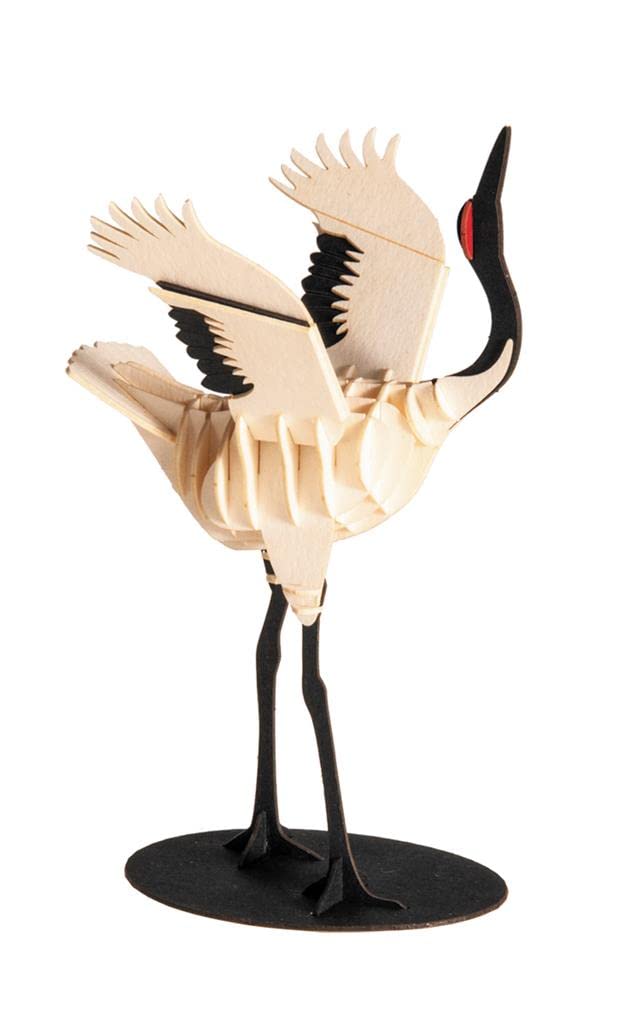 Fridolin 3D paper model crane