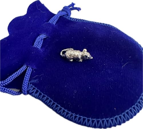 Amulet Wallet Mouse Sterling Silver 925 to Attract Wealth and Money