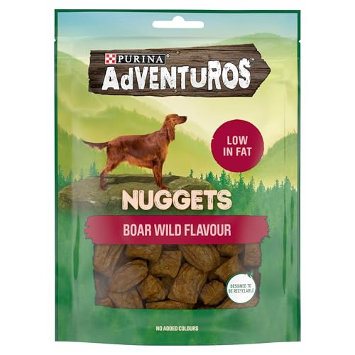 Purina Adventuros Nuggets Hundeleckerli mit Wildschweingeschmack, 90 g