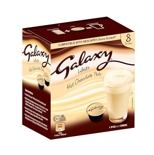 Galaxy White Hot Chocolate Pods - Dolce Gusto Compatible