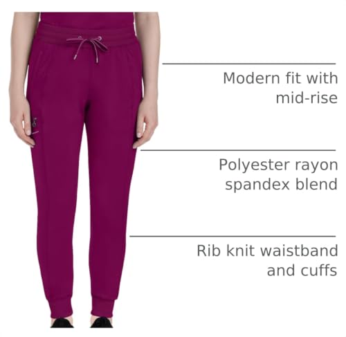 Image of Healing Hands Purple Label Women's Jogger Scrub Pant with 7 Pockets