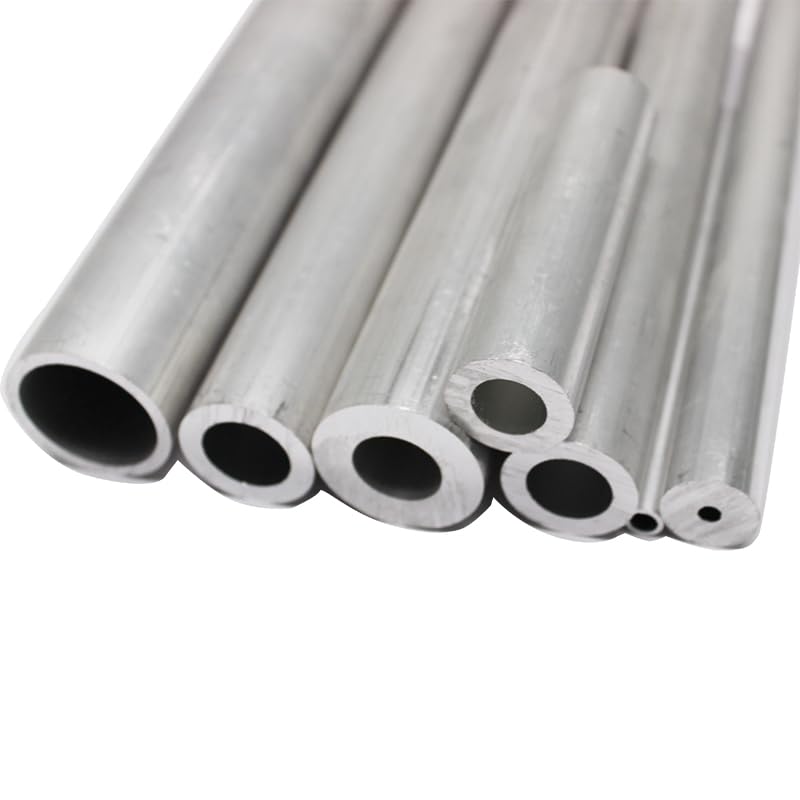 Tube Aluminium Creux Sans Soudure - 500mm X 22mm X 1mm, Alliage 6061 - Pour Bâtons Randonnée, Projets DIY, Sport