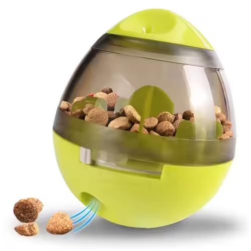 Paolo's Pets Dog Treat Interactive Dispenser Toy (Orange)