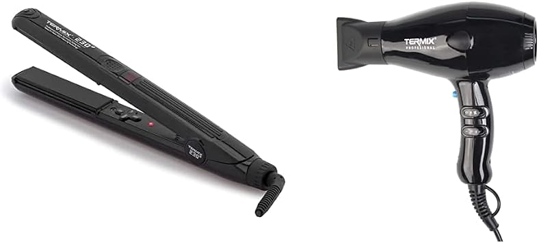 Termix Set Plancha de Pelo Profesional 230º con Secador 4300 Profesional de  Peluquería : Amazon.es: Belleza