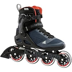 Patines Doop Rollerblade Macroblade 90 Orion - Patines en línea para Hombre, Color Azul y Naranja