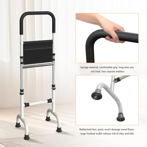 Stand Assist Aid for Elderly Chair Couch Standing Aids and Supports Hip Knee Surgery Recovery Aid Walking Cane Adjustable Cane up to 400lb Height, Mobility Aids Tool Help get up for Seniors