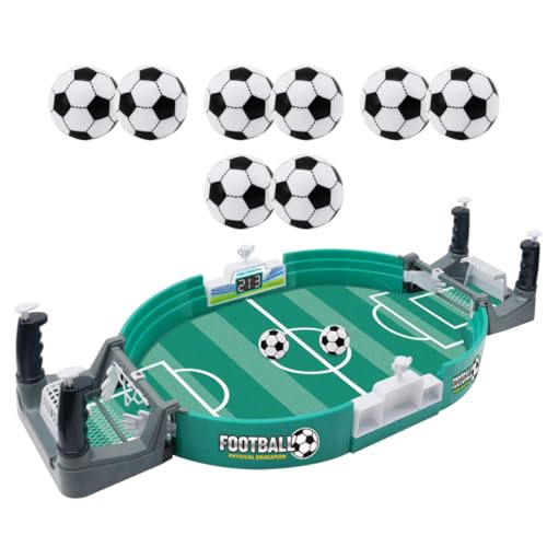 GOOHOCHY 1Set Household Table Football Interactive Soccer Game for Enhances Focus and Hand Eye Coordination Creative Board Game with Scoring Board for Family Fun and Playtime