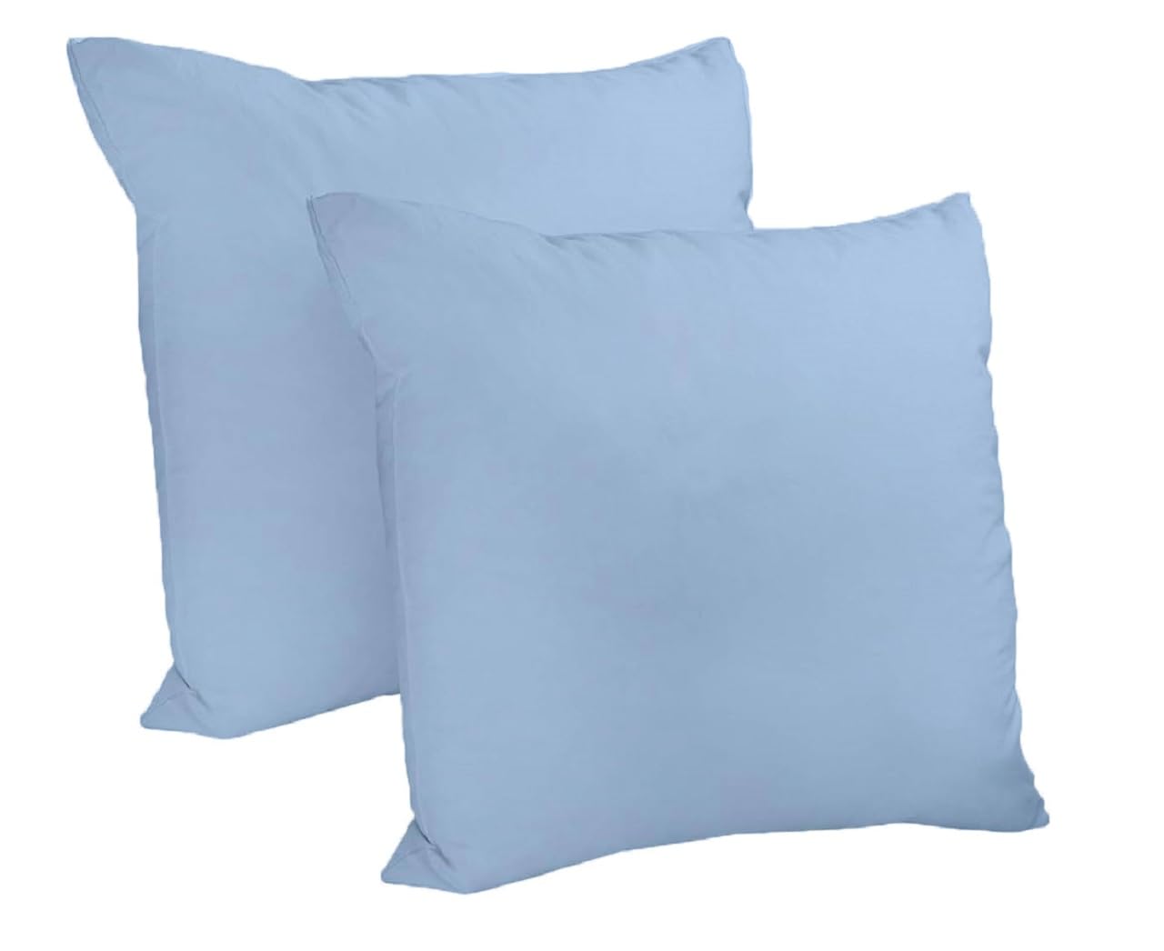 Crescent Textile Waterproof Outdoor Garden Furniture Seat Cushion 45x45cm Decorative Throw Pillow Shredded Foam Filled for Garden Sofa Livingroom Chair Bedroom Tent Park Patio (2, Sky Blue) — image 1