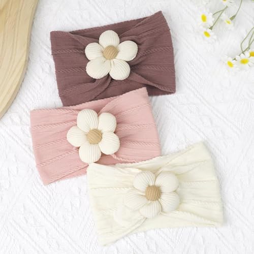 Image of Spa Headband and Wristband Set, Face Wash Headband Makeup Skincare Headband Wrist Bands Washing Face for Preppy Skincare Women Girl (3 Colors, Small)