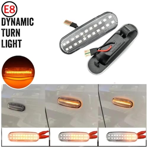 Intermitentes de posición para Lancia Musa 350 con iluminación LED dinámica 3
