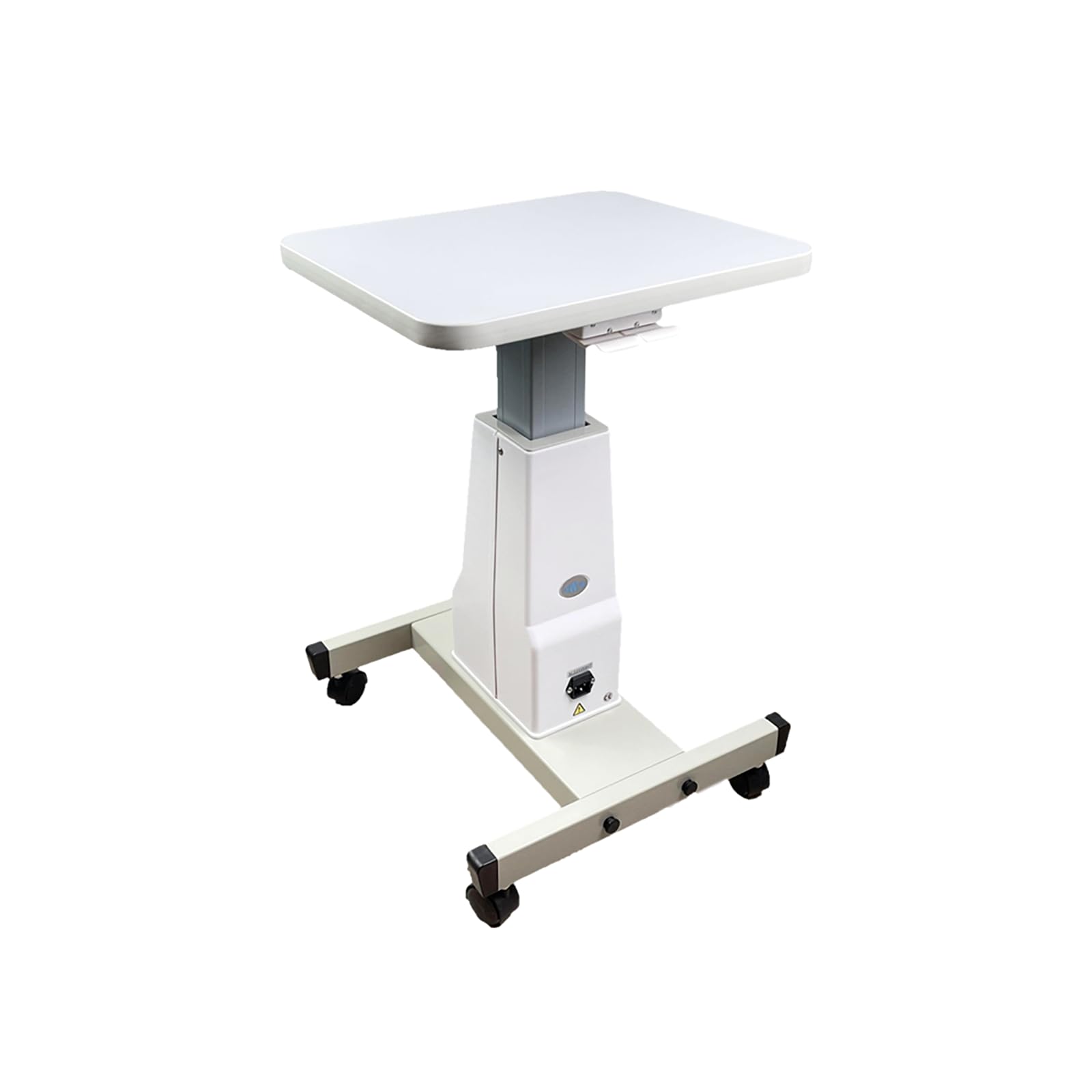Elektrisch Höhenverstellbarer Tisch Arbeitstisch für Ophthalmische Instrumente 400 x 480 mm 630-820 mm Höhe 75 kg Maximales Ladegewicht