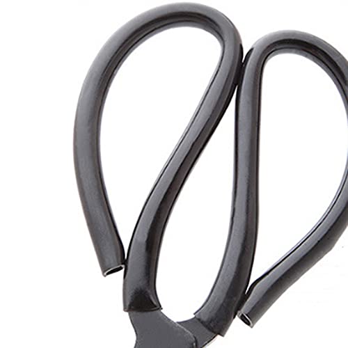 RTHGTFJD Tijeras Costura Tijeras poderosas, Asesino for Peces for el hogar, Adecuado for cocinas y restaurantes, Alta Temperatura Resistente, Negro