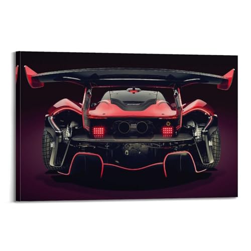 Affiche voiture P1 GTR pour personnaliser un mur de bureau