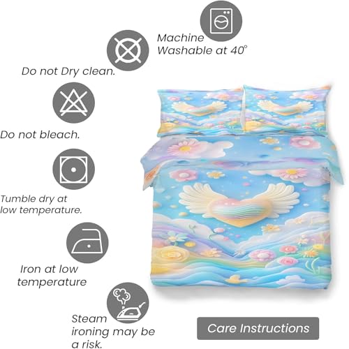 Housse de couette 200x200 hyper douce et respirante avec zip - 6