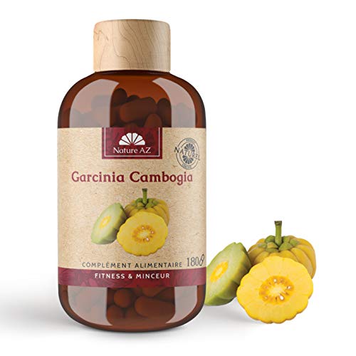 GARCINIA CAMBOGIA EN GÉLULES - COUPE FAIM ET BRÛLE GRAISSE NATUREL - IDÉAL RÉGIME - GÉLULES VÉGÉTALES - 50% D’AHC - FABRIQUÉ EN FRANCE (180 gélules) Cover