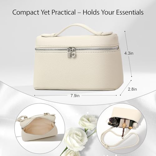 Crossbody Bags for Women – Pebbled PU Leather Purse with Top Handle and Adjustable Strap, Stylish Handbag for Daily Outfits2