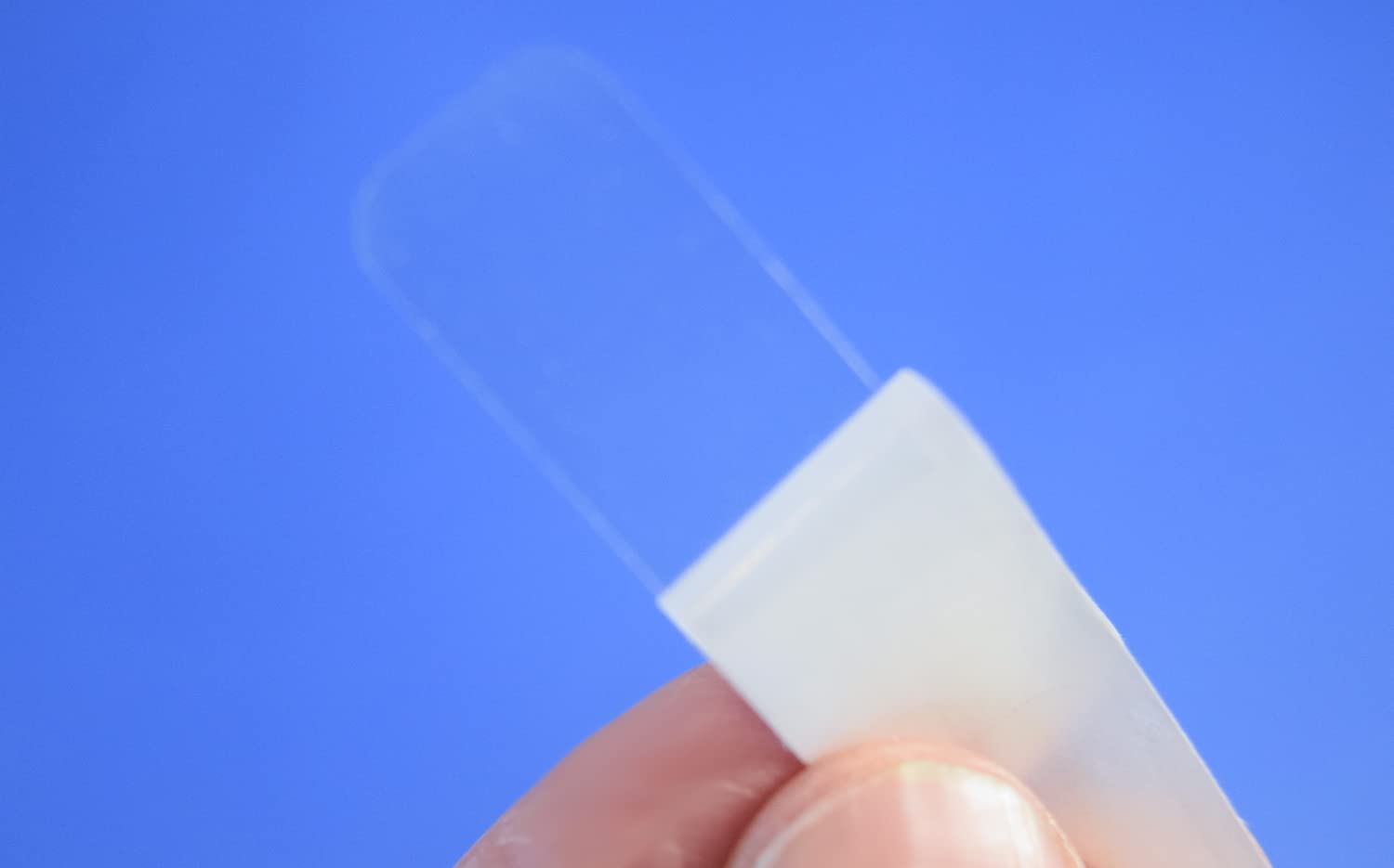 Clear Extreme Stick Rectangular Box Seal Labels .5 x 1.5 inch 500 roll 515CLRES