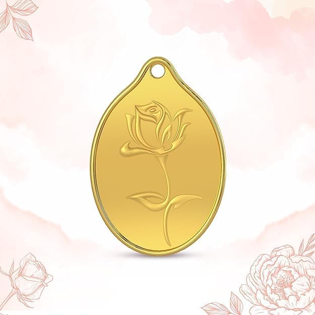 Malabar Gold & Diamonds 24K Gold Coins 13 gram | Gold Coin Pendant 24k 999 | Gold Coin cum Pendant for Birthday, Wedding, Dusshera & Diwali Gift - Combo of 5 (3g X 3U + 2g X... - Image 3