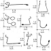 Calax Pegboard Hooks Assortments 85PCS with Metal Hooks,Pegboard Bins,Peg Locks for Tool Organization