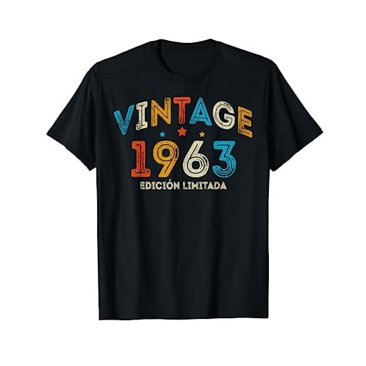 60 Años Cumpleaños Hombre Regalo Vintage 1963 Camiseta