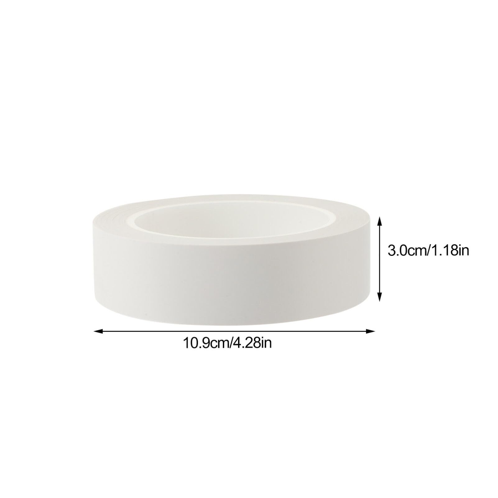 SOLUSTRE 5rouleaux Ruban Adhésif Toilé Blanc Ruban Adhésif pour Moquette Emballage Réparation Multifonctionnel