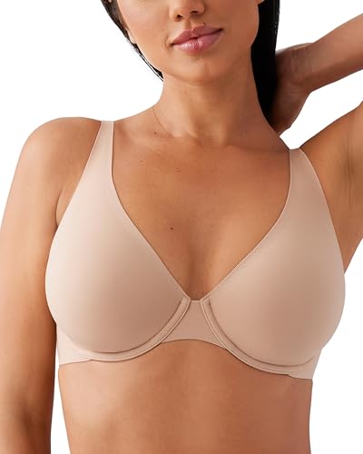 Wacoal Women's Better Than Braless Seamless Unlined Plunge Underwire Bra, 855316