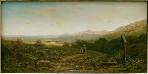 Affiche Sennerin Carl Spitzweg pour décoration de bureau et salon apaisant
