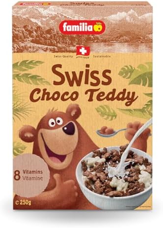 Familia Rich and Creamy Swiss Choco Teddy Cereals - 250 g