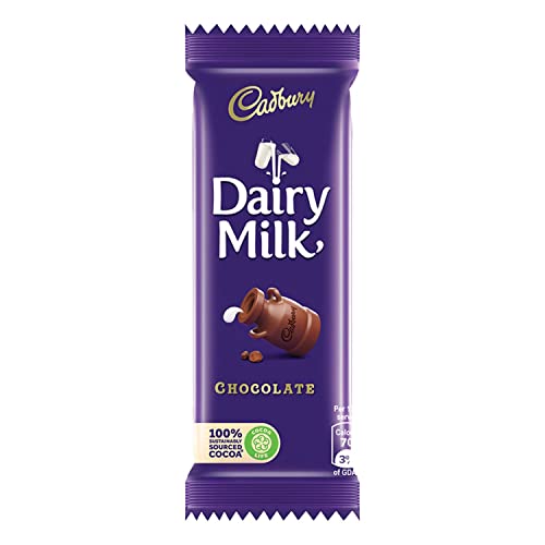 Image of Cadbury Dairy Milk Chocolate Bar, 13.2gram (Pack of 56)