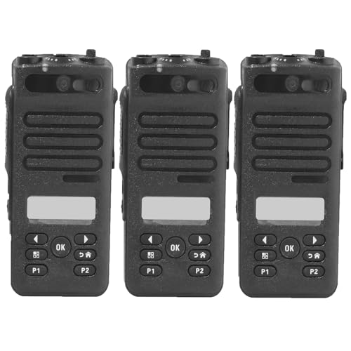 Amazingxiax 3Pack Black Replacement Housing Case with Speaker for XPR3500E