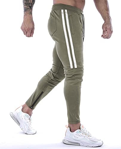 Zwarte Heren Joggingbroek met Zakken en Kliksluiting