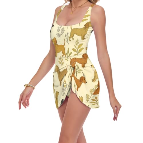 Maillot une pièce teckel froncé : le confort élégant pour masquer les complexes
